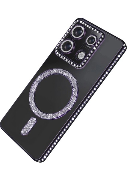 Xiaomi Redmi 13C Joke Simli Magneticsafe Kılıf - Derin MOR-(5796) - MCT7078-1877 fiyatları