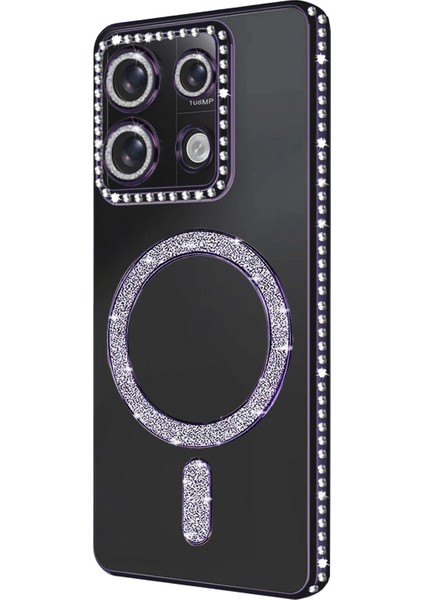 Xiaomi Redmi 13C Joke Simli Magneticsafe Kılıf - Derin MOR-(5796) - MCT7078-1877 modelleri