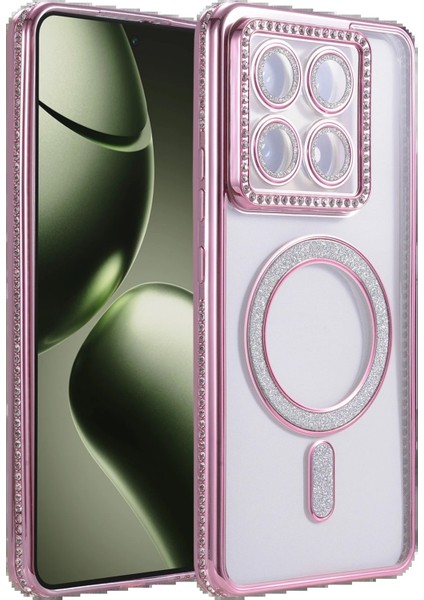 Xiaomi Mi 14T Pro Joke Simli Magneticsafe Kılıf - PEMBE-(5796) - MCT7993-8158