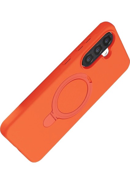 Samsung Galaxy A17 5g Regal Magsafe Standlı Kapak - TURUNCU-(5796) - MCT9518-4922 fırsatları