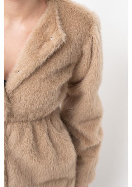 Glow Bel Lastikli Cozy Peluş Kaban 2623 modelleri