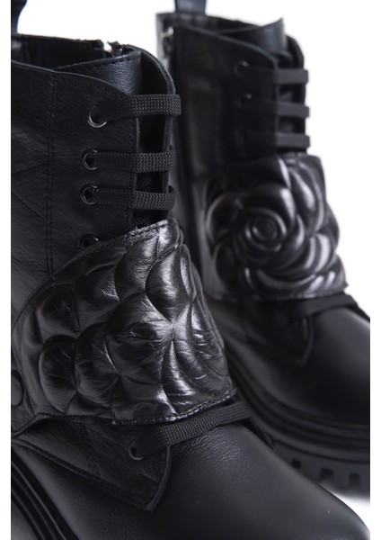 Alder Siyah Hakiki Deri Toka Detaylı Kadın Bot fiyatları