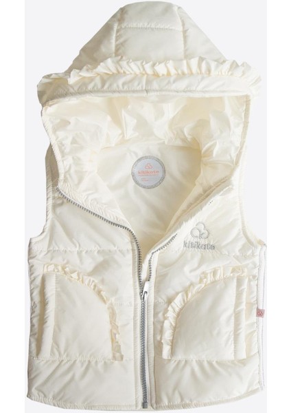 Velvet Yelek Beyaz fırsatları