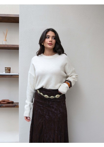 Vintage Desen Drapeli Etek fırsatları