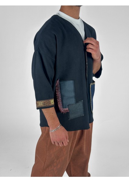 Tasarım Siyah Erkek Gömlek COC1073 modelleri