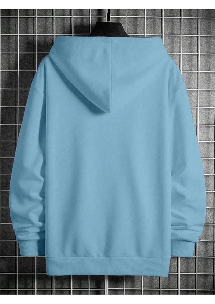 Erkek Baskılı Sweatshırt Kapüşonlu 3iplik Oversize Kesim fiyatları