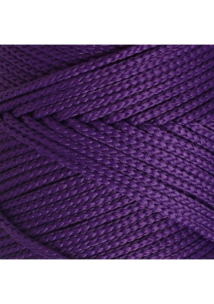 Loren Polyester Soft Macrame Koyu Mor El Örgü Ipi - LM037 - 34442 fiyatları