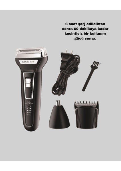 Insua 3’lü Tıraş Makinesi – 3 Farklı Kesim Başlığı Güçlü Motor 60 Da - SBS6054-2865 indirimleri