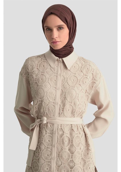 Dantelli Tunik 25KM1027 Bej