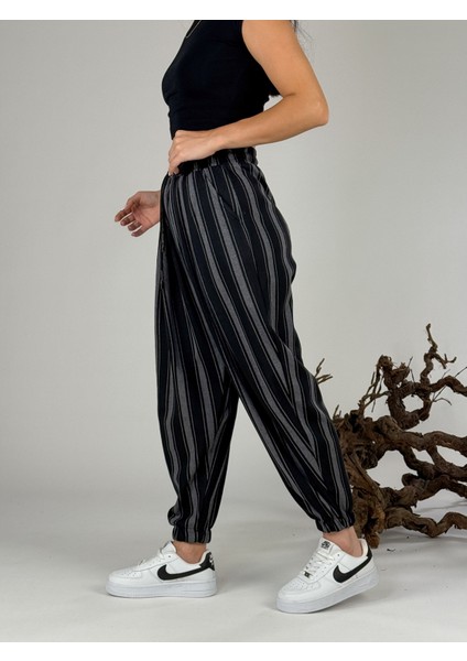 Dik Çizgi Pileli Kadın Jogger Pantolon COC1053 fiyatları