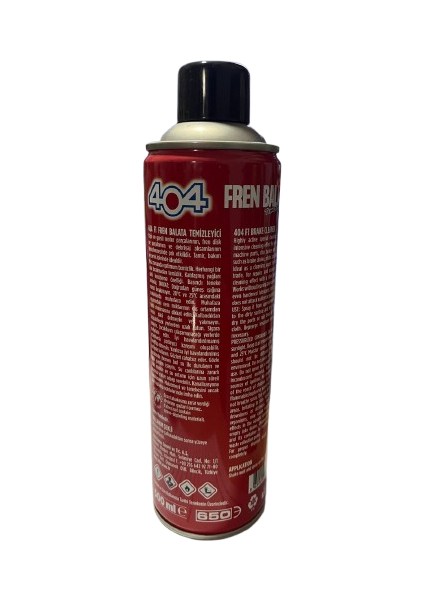 Fren, Balata ve Metal Temizleyici fiyatları