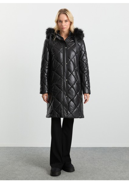 Siyah Kadın Mont 25KSL6161