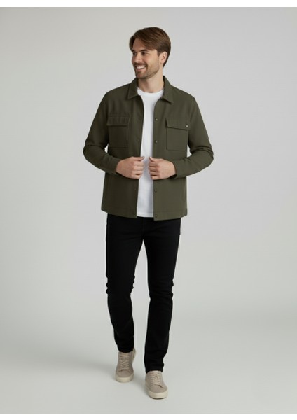 Baharlık Sezon Cepli Erkek Mevsimlik Ceket