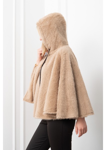 Nordic Hug Kapişonlu Panço 2624 modelleri