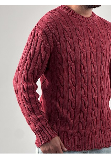 Bordo Triko Erkek Sweatshirt COC1025 indirimleri