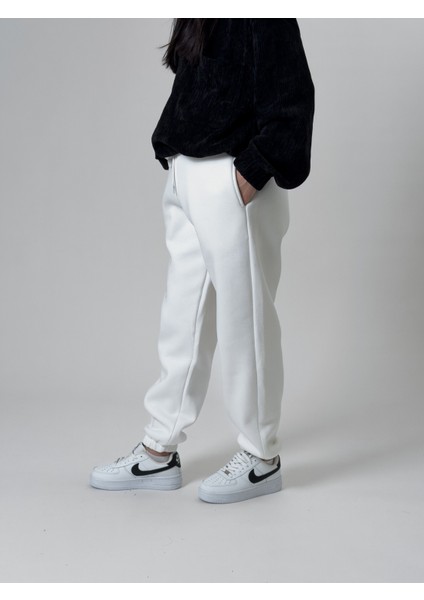 Şardonlu Ekru Kadın Jogger Eşofman COC2538 fiyatları
