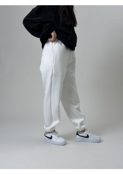 Şardonlu Ekru Kadın Jogger Eşofman COC2538 modelleri