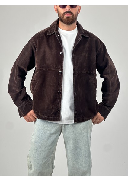 Kahve Erkek Ceket COC1039