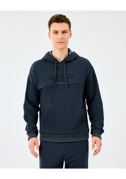 M Hoodie Sweatshirt Erkek Siyah Sweatshirt S2520227-3817