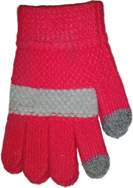 Kız Çocuk Örme Eldiven 6-12 Yaş