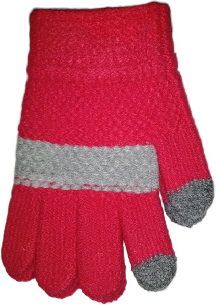Kız Çocuk Örme Eldiven 6-12 Yaş