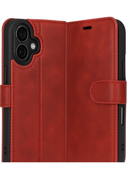 Apple iPhone 17 Trend S Plus Kapaklı Kılıf - KIRMIZI-(5796) - MCT7446-8171 fiyatları