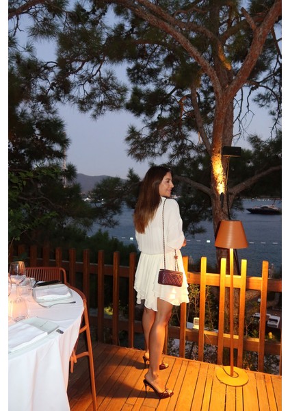 Gömlek Yaka Premium Şifon Elbise indirimleri