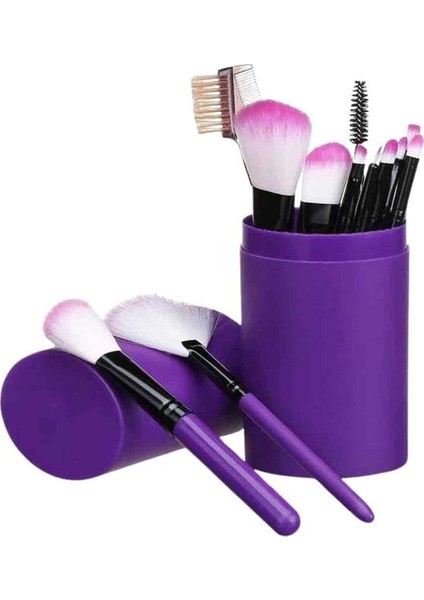 12 Parça Profesyonel Makyaj Fırça Seti - SBS7901-9099 indirimleri