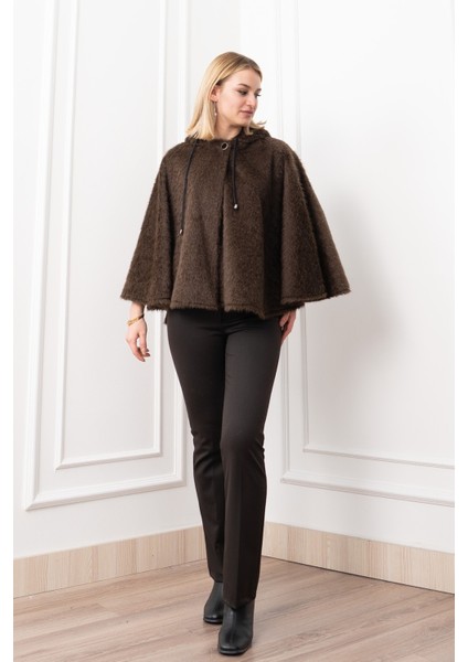 Nordic Hug Kapişonlu Panço 2624