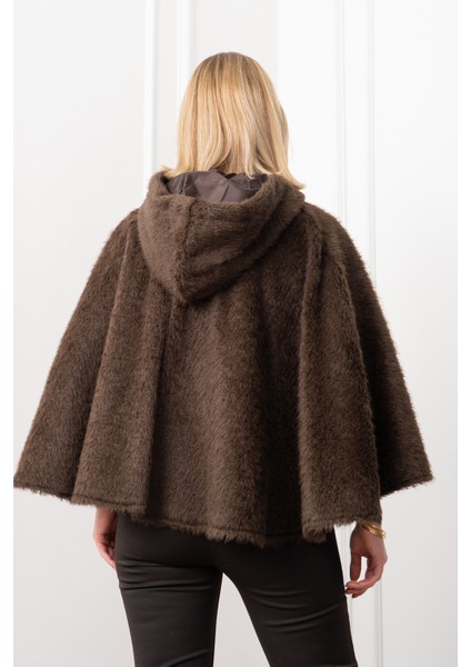 Nordic Hug Kapişonlu Panço 2624 fırsatları