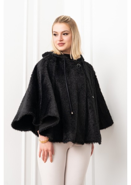 Nordic Hug Kapişonlu Panço 2624