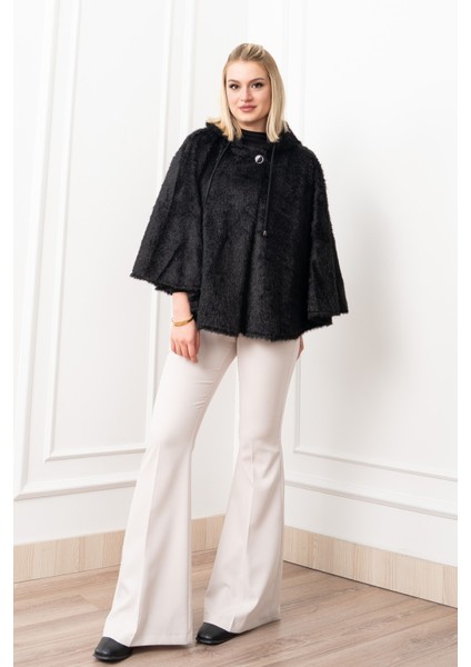 Nordic Hug Kapişonlu Panço 2624 modelleri