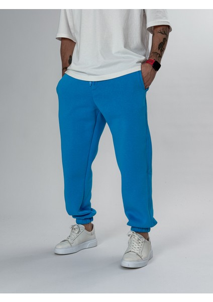 Şardonlu Mavi Erkek Jogger Eşofman COC2553 fiyatları