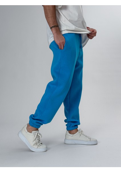 Şardonlu Mavi Erkek Jogger Eşofman COC2553 modelleri