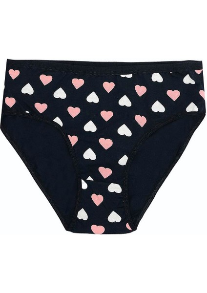 Venüsshopping- Büyük Beden Pamuklu Likralı Karışık Renkli 3'lü Külot modelleri