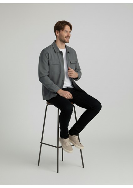 Baharlık Sezon Cepli Erkek Mevsimlik Ceket indirimleri