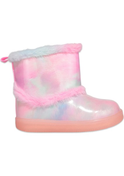 943.P25K501 Patik Işıklı Fuşya Kız Çocuk Bot