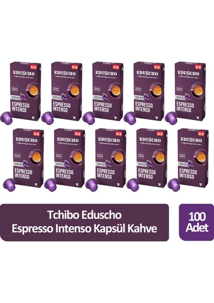 Eduscho Espresso Intenso Kapsül Kahve 100 Kapsül