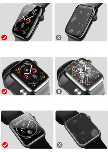 Apple Watch Series 11 / Series 10 46 mm Ile Uyumlu 2 Adet Nano Jelatin Ekran Koruyucusu fiyatları