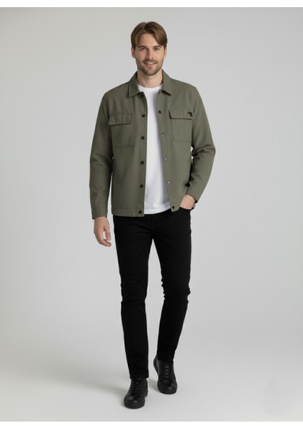 Baharlık Sezon Cepli Erkek Mevsimlik Ceket