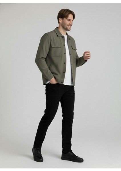 Baharlık Sezon Cepli Erkek Mevsimlik Ceket indirimleri