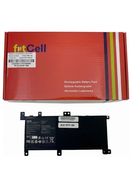 Asus Uyumlu 0B200-01750500 X556UF-XX045T Notebook Batarya - Pil