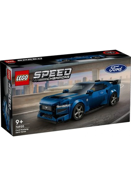 Bfs 76920 LEGO Speed Champions - Ford Mustang Dark Horse 344 Parça +9 Yaş