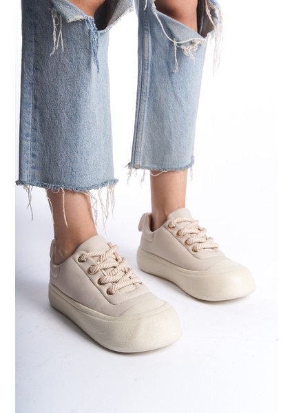 Halat Bağcıklı Kadın Günlük Spor Ayakkabı indirimleri