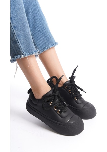 Halat Bağcıklı Kadın Günlük Spor Ayakkabı indirimleri