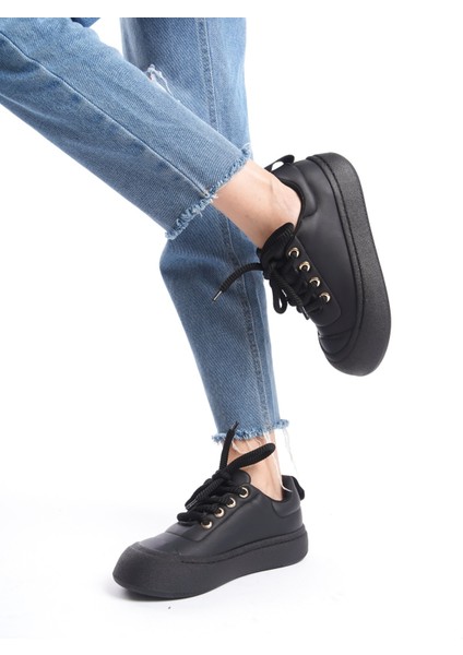 Halat Bağcıklı Kadın Günlük Spor Ayakkabı