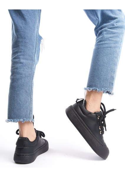 Halat Bağcıklı Kadın Günlük Spor Ayakkabı