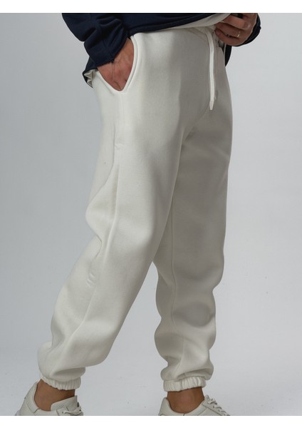 Şardonlu Ekru Erkek Jogger Eşofman COC2551 modelleri