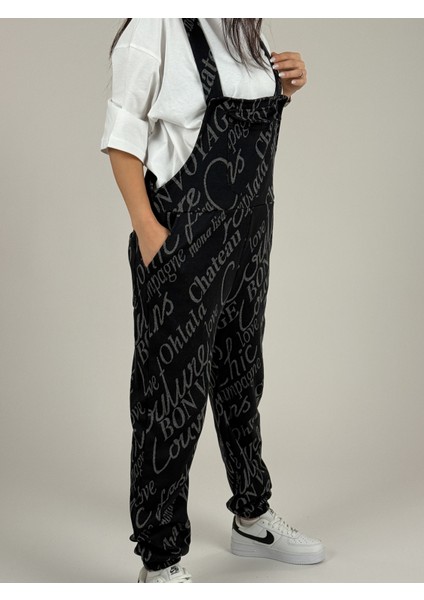 El Yazılı Salopet Kadın Jogger COC1085 fiyatları