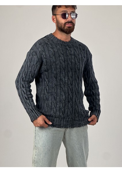 Antrasit Triko Erkek Sweatshirt COC1013 fiyatları